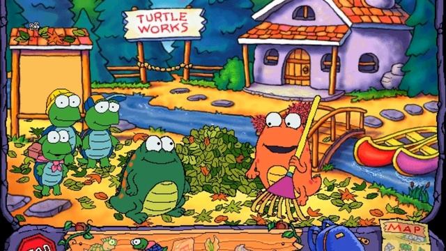 Huggly Saves The Turtles: Thinking Adventures (2000) [PC, Windows] longplay смотреть онлайн