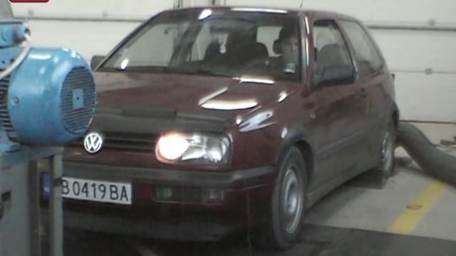 VW Golf 3 1.9 TDI AFN tuning ADLER AUTO Godech Bulgaria Dynojet 224xLC Dyno смотреть онлайн