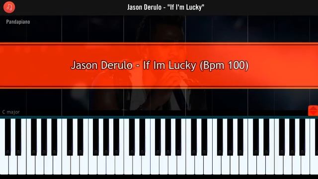 Jason Derulo - "If I'm Lucky" Piano Tutorial - Chords - How To Play - Cover смотреть онлайн