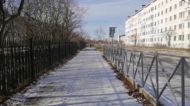 Оха. Сахалин. Прогуляемся возле ЦРБ? смотреть онлайн