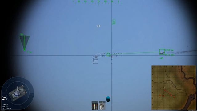 War Thunder M163 radar test drive смотреть онлайн