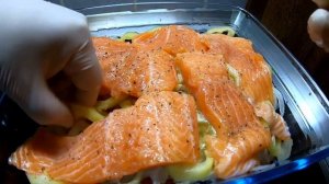 ЗАПЕЧЁННОЕ ФИЛЕ ФОРЕЛИ, БЫСТРО И ВКУСНО