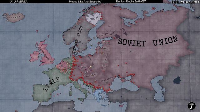 Europe Battle Royale in WW2 - Hoi4 Timelapse смотреть онлайн