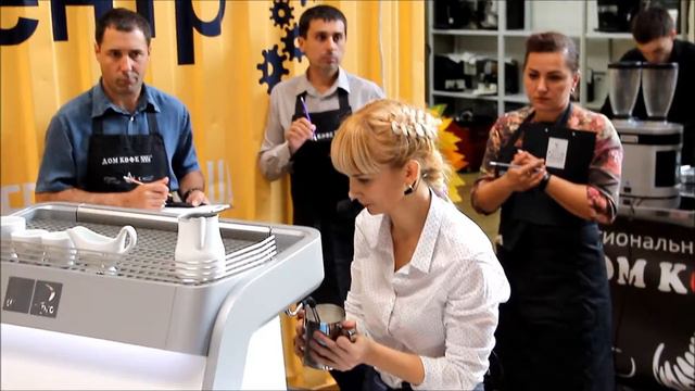 Чемпионат Бариста 2016 - Бурба Люда смотреть онлайн
