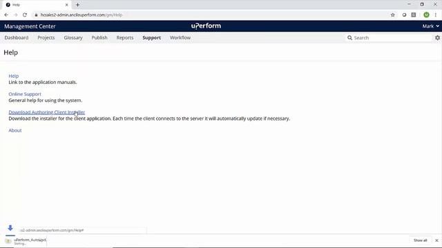 uPerform How To: Installing the uPerform Client смотреть онлайн