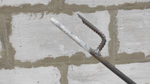 Балеринка для сверления отверстия под вентиляцию в блоке ПГС своими руками.