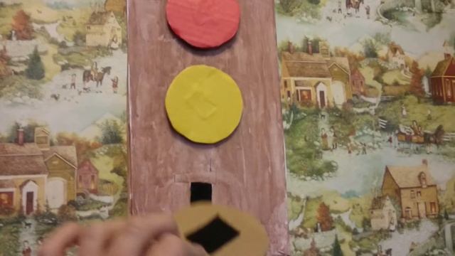 Светофор. Поделка для сада. смотреть онлайн