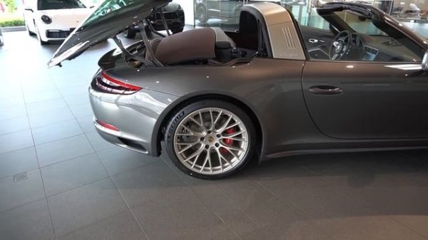 Porsche 911 2019 Targa 4 GTS Review Walkaround Test 991 + Porsche Spyder 918 Luxussportwagen