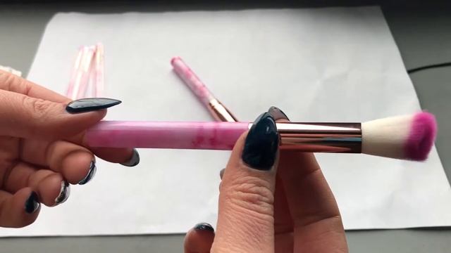 КИСТИ ДЛЯ МАКИЯЖА с AliExpress//MAKEUP BRUSHES with Aliexpress смотреть онлайн