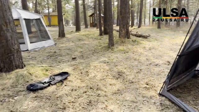 Обзор шестиугольный шатер CampSports G 3601W он же Campack Tent, от магазина 24ULSA.RU в Красноярск смотреть онлайн