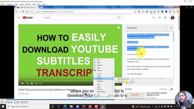 How to Permanently Burn Subtitles To a Video or Movie Using Subtitle Edit смотреть онлайн