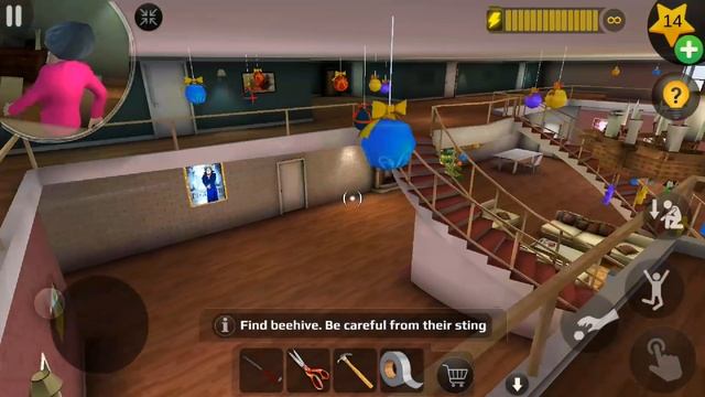 Scary Teacher 3D ~ RUIN THE PARCEL #8 - Trolling Miss T ~ V5.3.2 Android, iOS Game смотреть онлайн