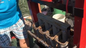 Пресс для топливных брикетов.