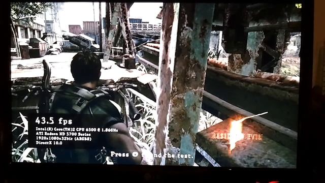Resident Evil 5 - Radeon 5770 смотреть онлайн