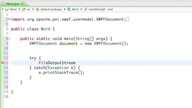 Java and Word - 02 - Creating Documents смотреть онлайн