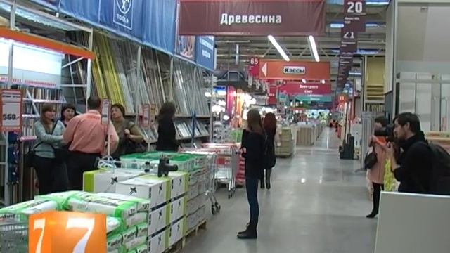 Открытие гипермаркета «ОБИ» в Рязани смотреть онлайн