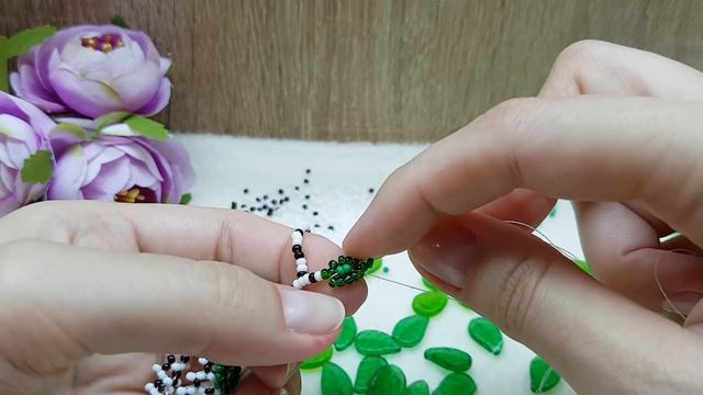 Beaded Necklace/Diy Necklace/Beaded Collar/Part 1/Колье 