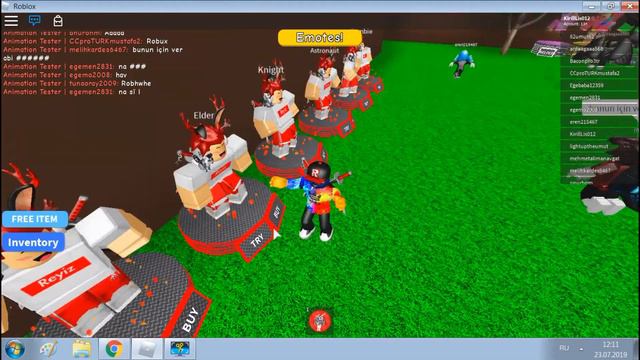 Роблокс Анимации Try On Animations For Free! ✨ смотреть онлайн