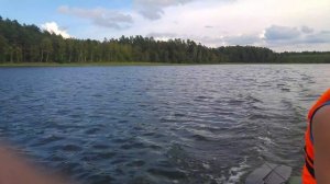 Лодка с навесным транцем и мотором tohatsu 3.5