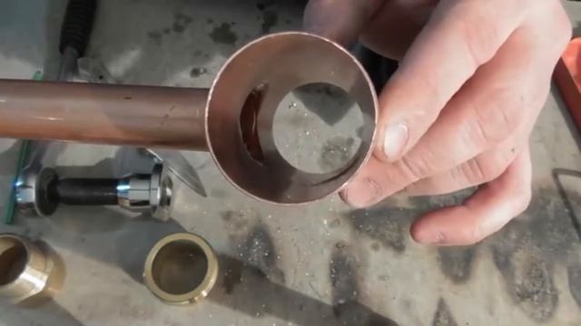 как можно сделать врезку в медную трубу смотреть онлайн