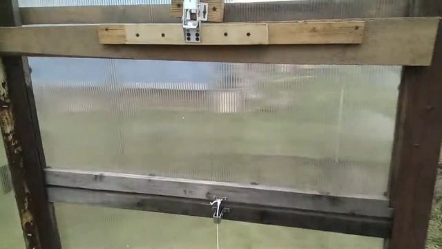 Установка проветривателя теплицы с Али экспресс на большие окна. смотреть онлайн