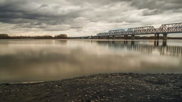 Таймлапс 2016 (Ледоход г.Камень-на-Оби) смотреть онлайн