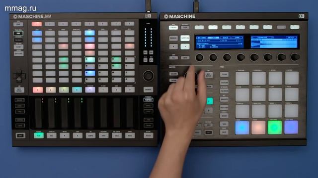 NI Maschine Jam - урок 5: Использование Maschine Jam в связке с Maschine смотреть онлайн