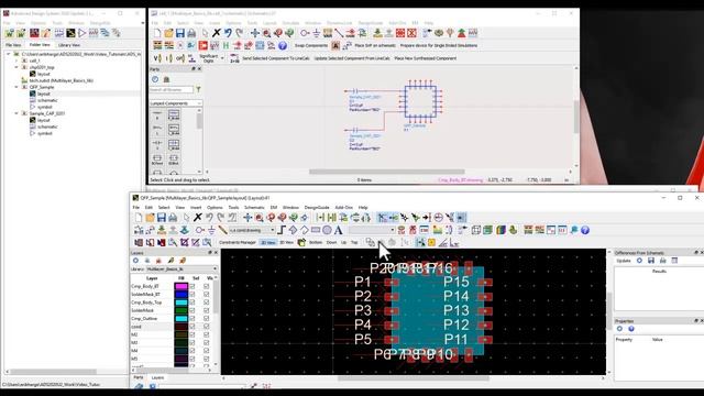 Tutorial-43: Multi-Layer RF Layout - Footprints, Technology Referencing, LVS and DRC смотреть онлайн