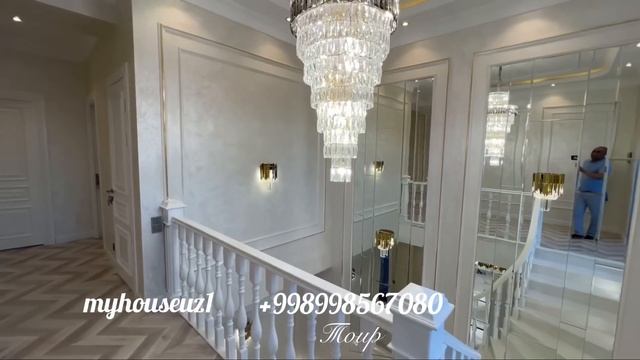 продаётся новый Хай-Тек евро дом 3 соток 6 комнат 3 уровня цена 380 000$ Ташкент Академ городок смотреть онлайн