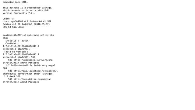 Unix & Linux: How to install php7.2 on Debian? смотреть онлайн
