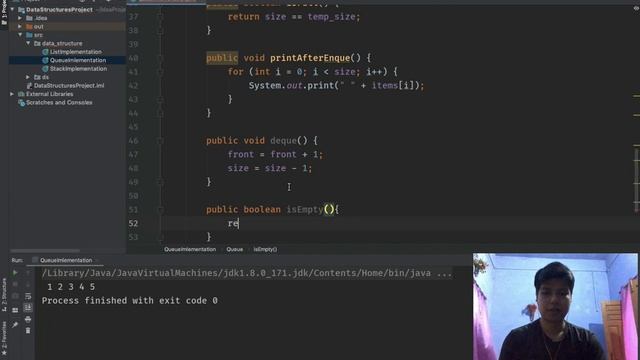 100% Free Data Structures Course | Queue using JAVA | Vishal Singh смотреть онлайн