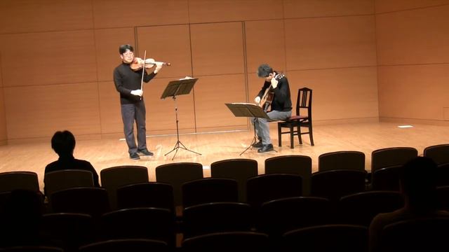 パガニーニ　ソナタコンチェルタータ２楽章　 Paganini Sonata Concertata 2nd mov смотреть онлайн