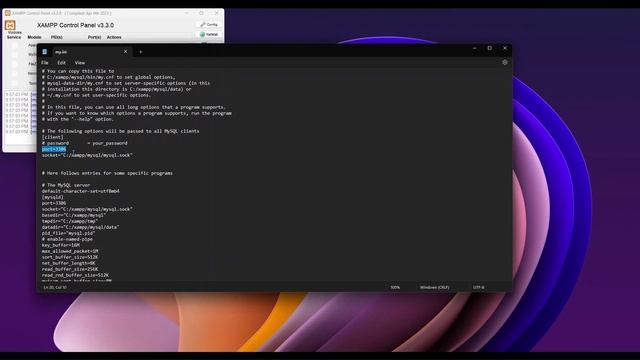 XAMPP Installation Tutorial | How to Change Port Numbers for Apache and MySQL смотреть онлайн