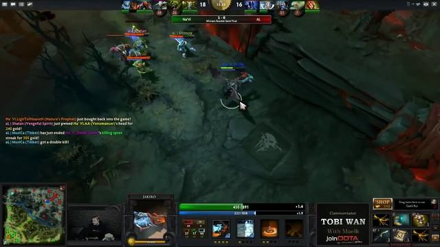NaVi vs Absolute Legends - The Defense Semi Final WB - Game 2 смотреть онлайн