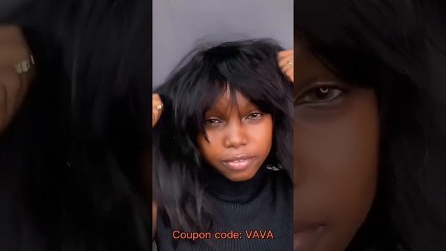 SERIOUSLY!!? Cheap & Easy Bangs Wig Install!? Short Straight Hair Ft.#ULAHAIR Review смотреть онлайн