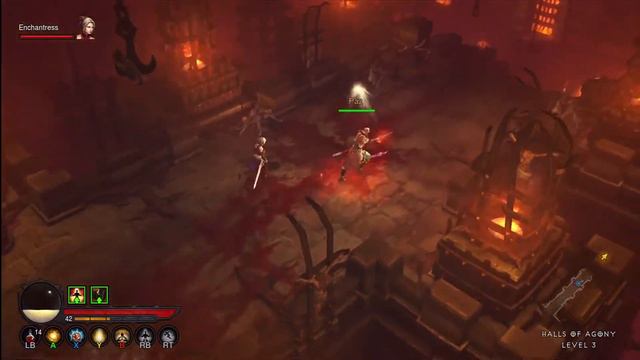 Diablo 3 (XBOX 360) - Monk ACT 1 NIGHTMARE MASTER 1 Part 5 смотреть онлайн
