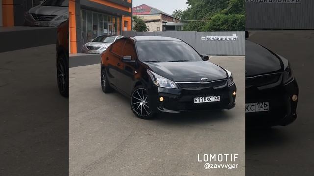 Kia RIO 4 Vossen r18 смотреть онлайн