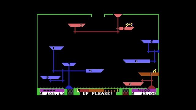 Games I Love #31 - Space Taxi by Muse Software смотреть онлайн