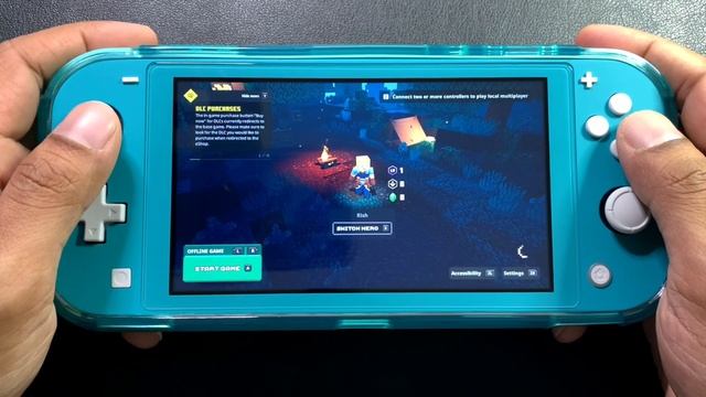 Minecraft Dungeons | Nintendo Switch Lite | Intro and Gameplay смотреть онлайн