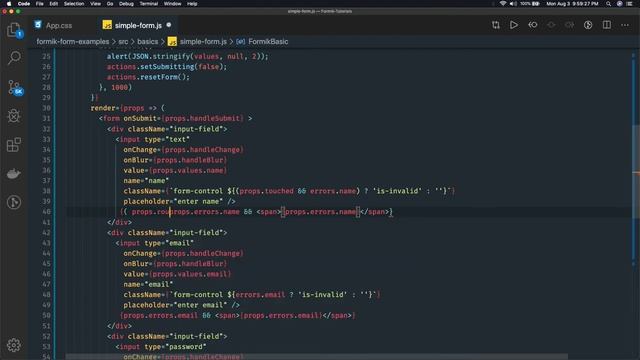 React Formik - Touch Property and Validation #06 смотреть онлайн