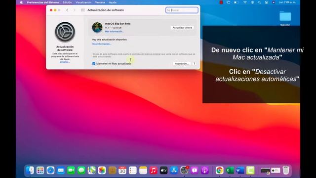 ❌ DESACTIVAR ACTUALIZACIONES AUTOMATICAS Mac OS 2021 смотреть онлайн