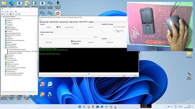 Nokia 215 4G TA-1278 phone lock remove InfinityBox BEST2 2022 free смотреть онлайн