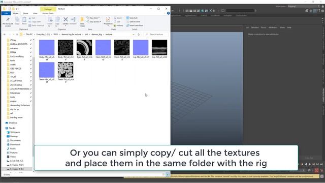Relink textures in Maya смотреть онлайн