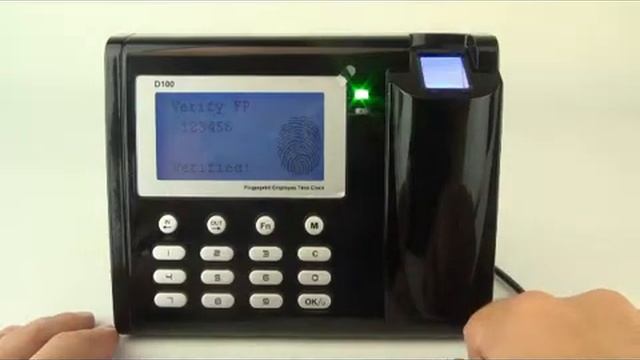 Anviz D100 - управление пользователями смотреть онлайн