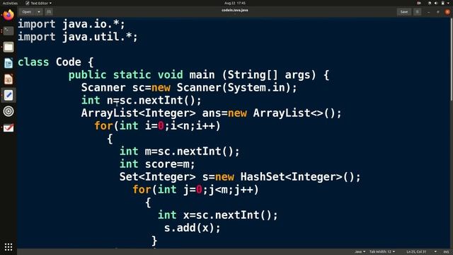 TCS NQT Advance Coding Question + Explanation in Java | TCS NQT Preparation 2023 [AC-13] смотреть онлайн