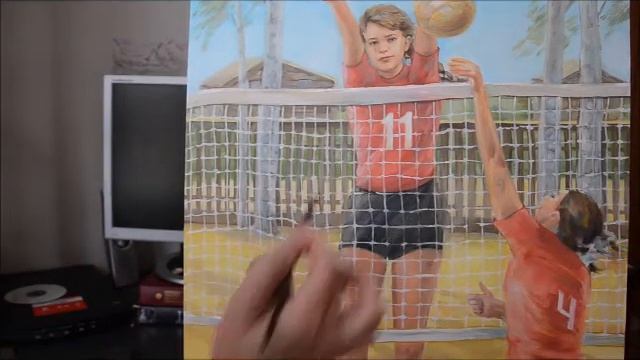 Картина маслом на холсте, портрет масло холст смотреть онлайн