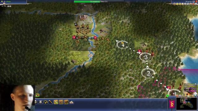 Стрим Civilization4. Прохождение на сложности аристократ. Игра за Китай и Францию. Часть 1 смотреть онлайн