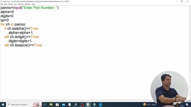 EP-22(Python Tutorial): String Handling Part-3(isalnum(),isalpha() & isdigit() etc) смотреть онлайн
