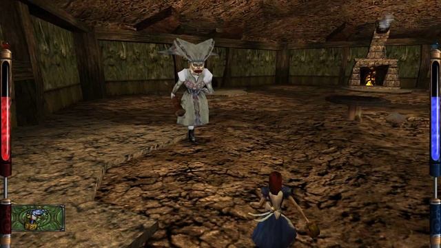 Прохождение игры American McGee’s Alice. Часть 11. Десерт по справедливости. Бой с Герцогиней. смотреть онлайн