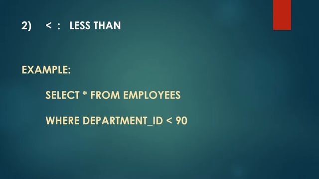 Relational Operators Used in Oracle Database 10g XE || Computer e Learning смотреть онлайн